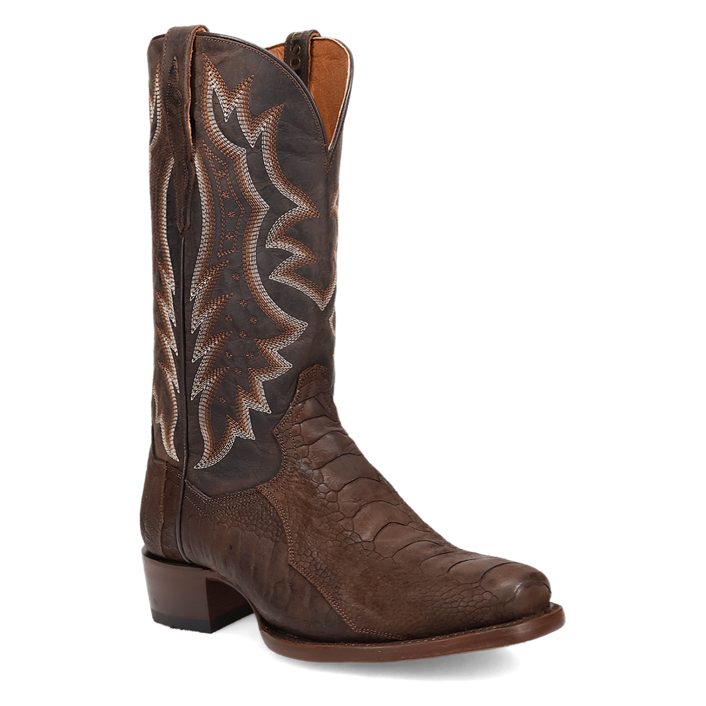 Dan Post Anders- Men's Ostrich Leg Cowboy Boots
