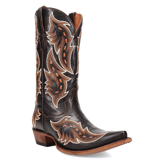 Dan Post Racer - Men's Leather Cowboy Boots