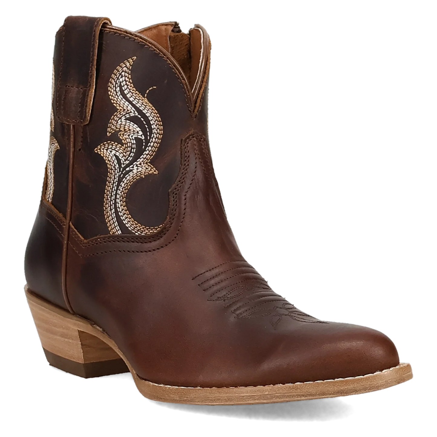 Dan Post Rustic Charm - Women's Leather Cowboy Booties