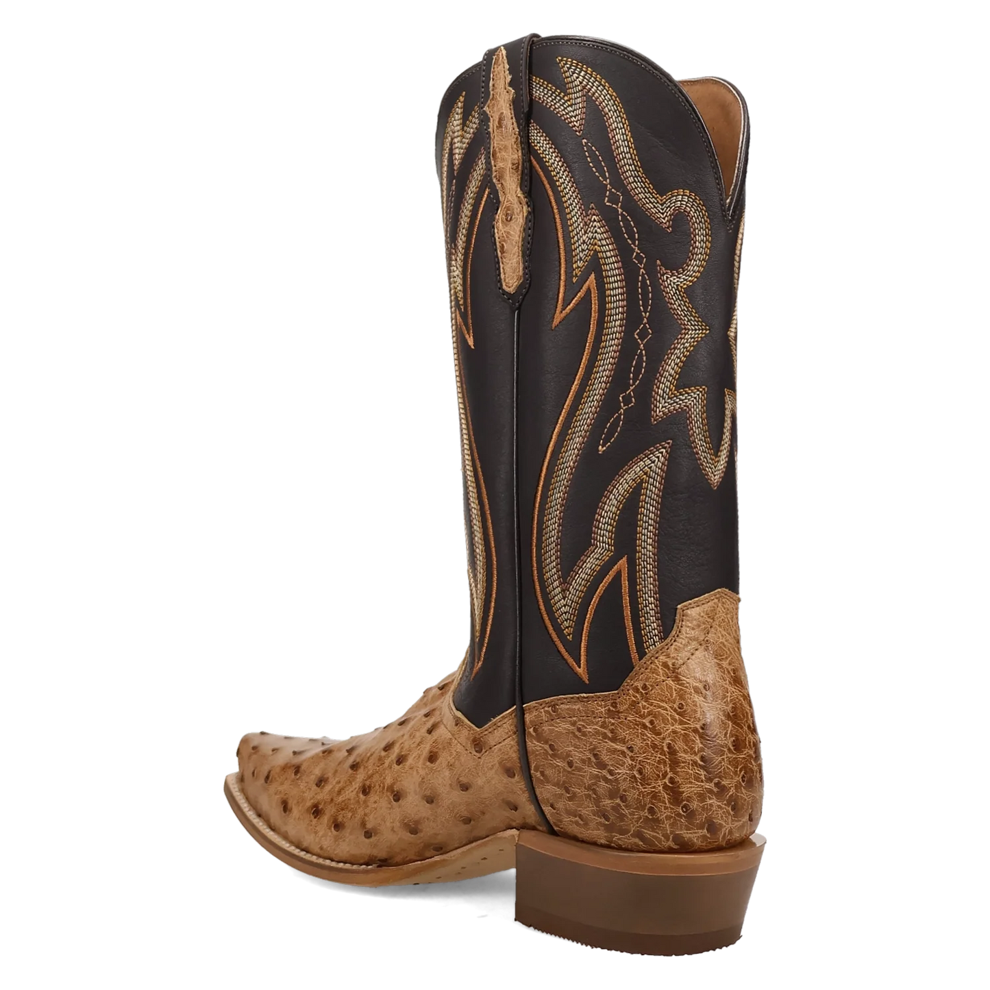 Dan Post Grit - Men's Ostrich Leather Cowboy Boots