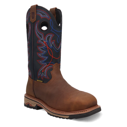 Dan Post Saddlebred - Men's Waterproof Leather Work Cowboy Boots