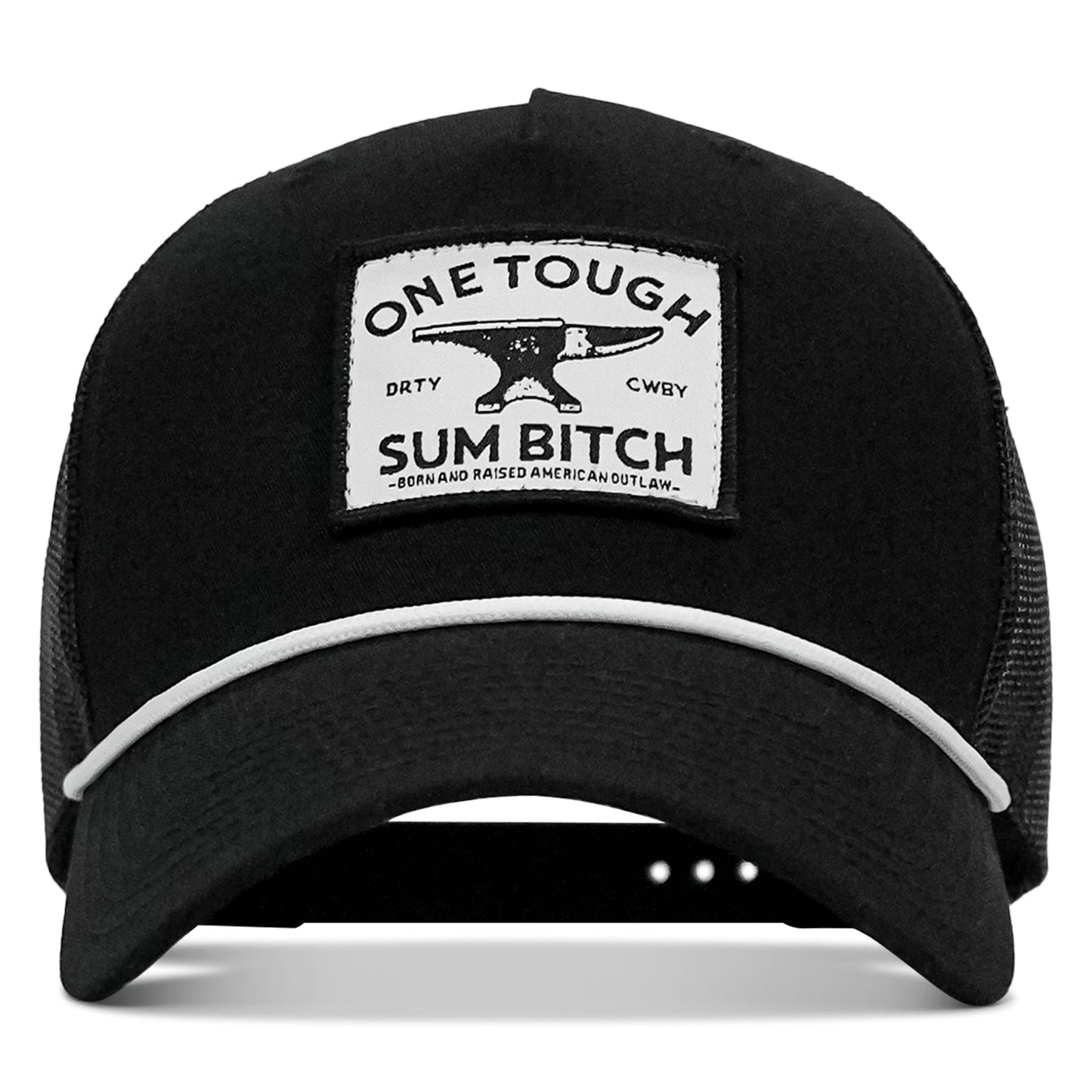 One Tough Sum B*tch Patch Rope Snapback Hat
