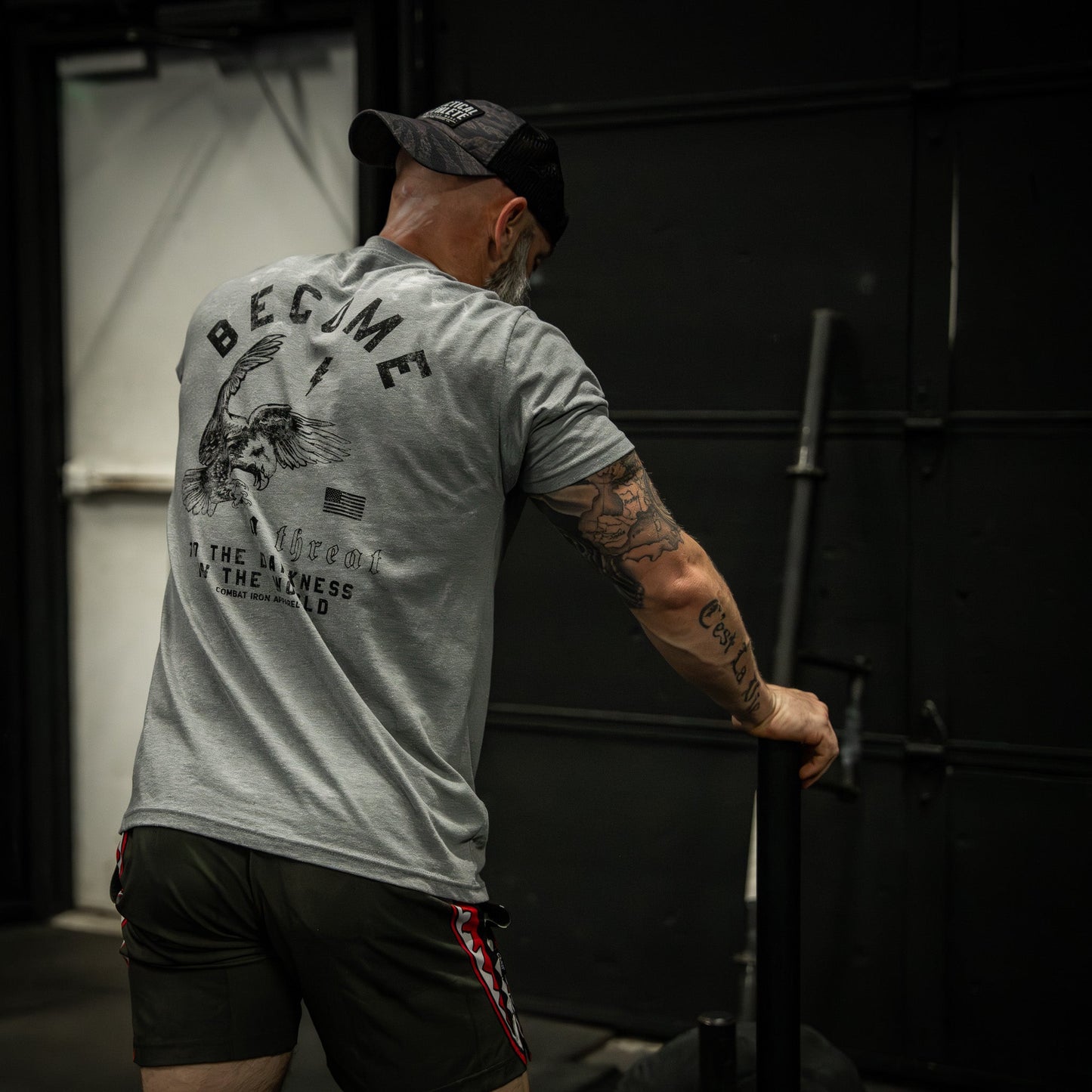 Become A Threat To The Darkness Men's T-Shirt