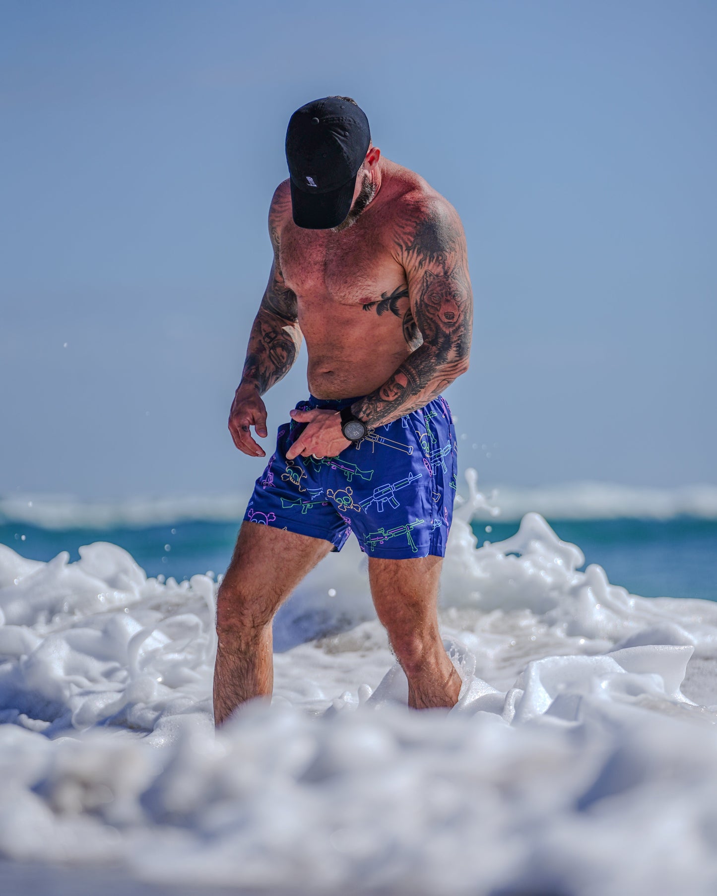 Swim Trunks - Neon Lights & Gun Fights