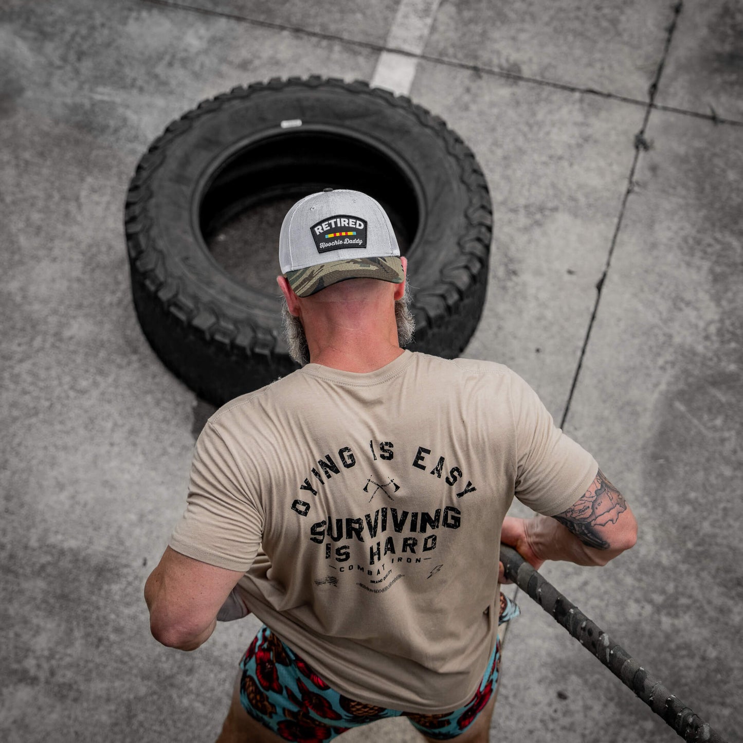 Dying is Easy. Surviving Is Hard Men's T-Shirt