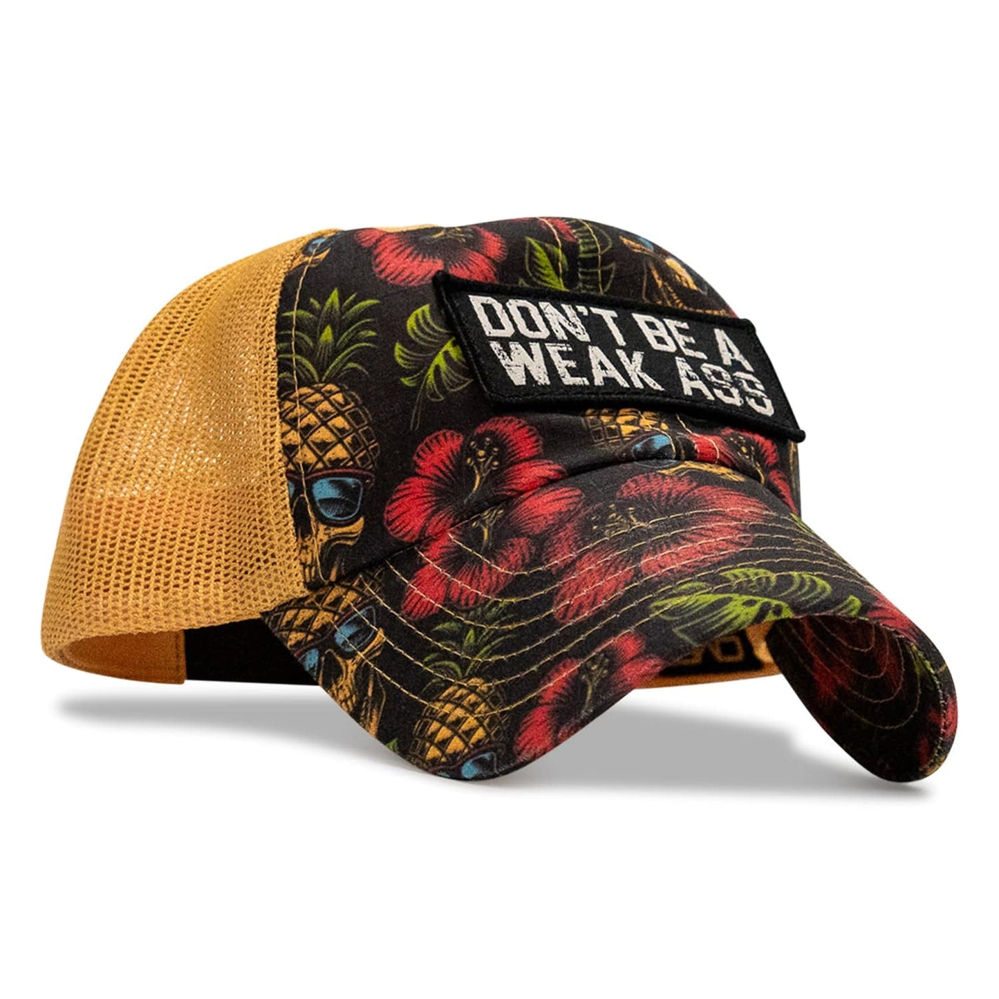 Don't Be A Weak Ass Patch Ripstop Snapback Hat