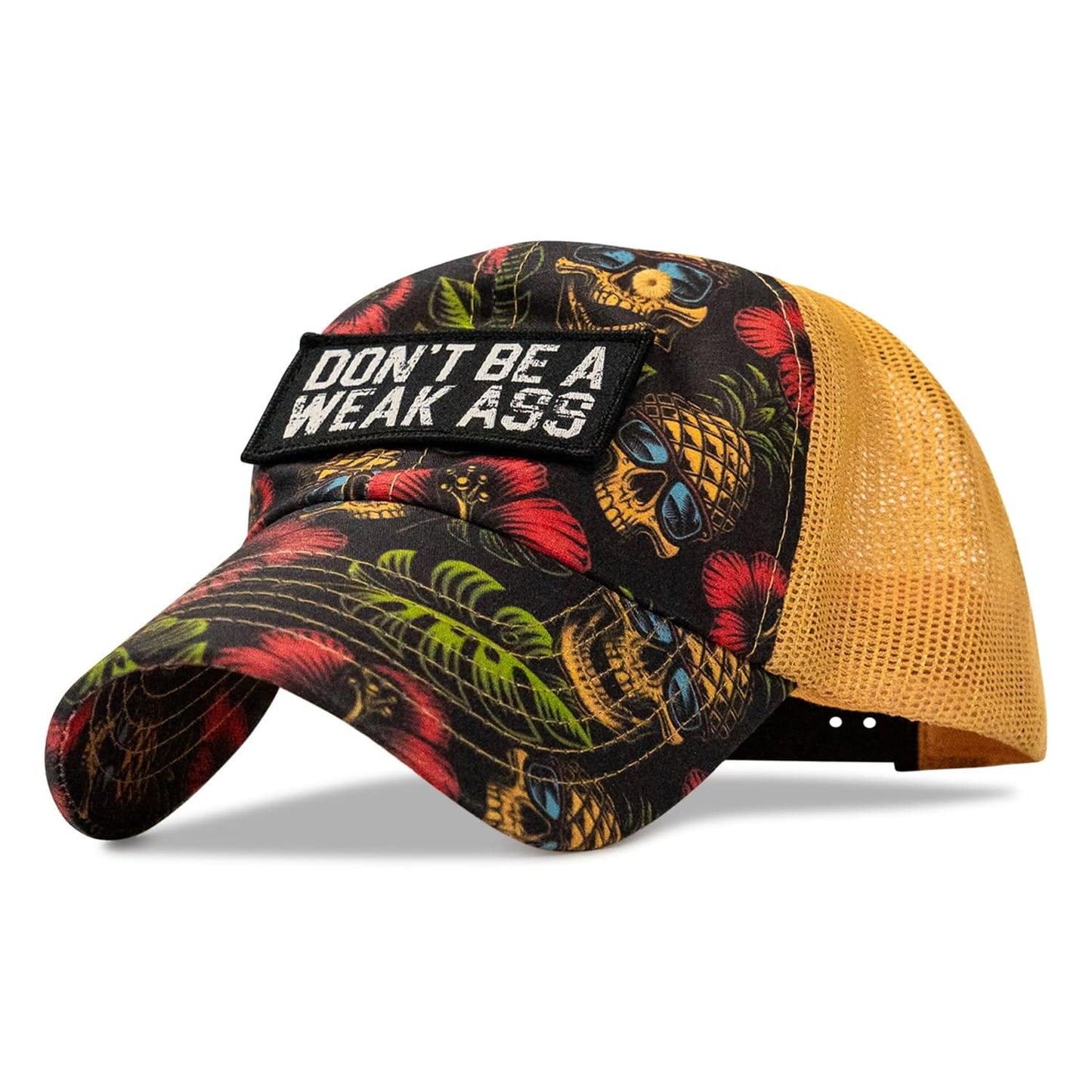 Don't Be A Weak Ass Patch Ripstop Snapback Hat