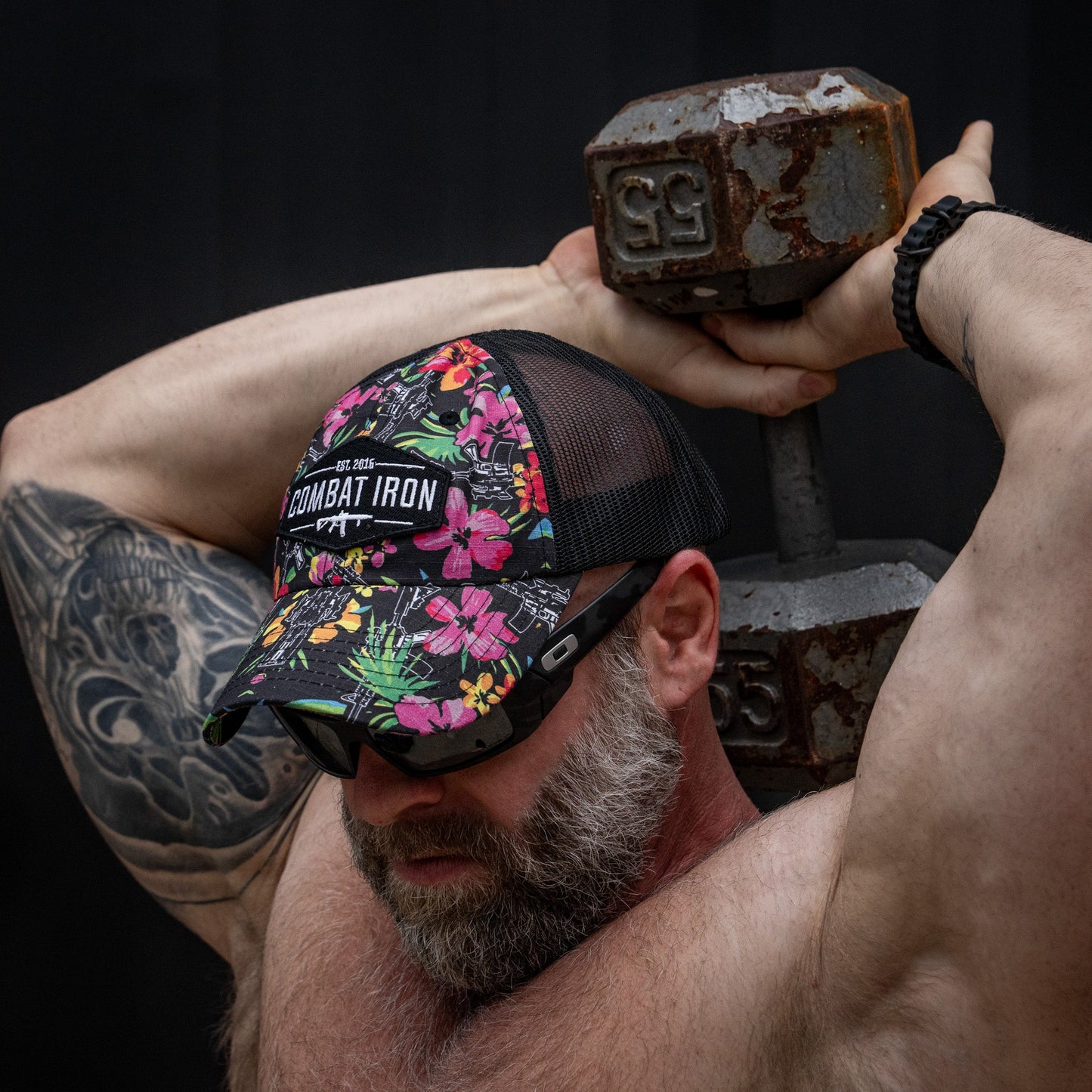 Original AR  Patch Tactical Ripstop Mesh Snapback Hat