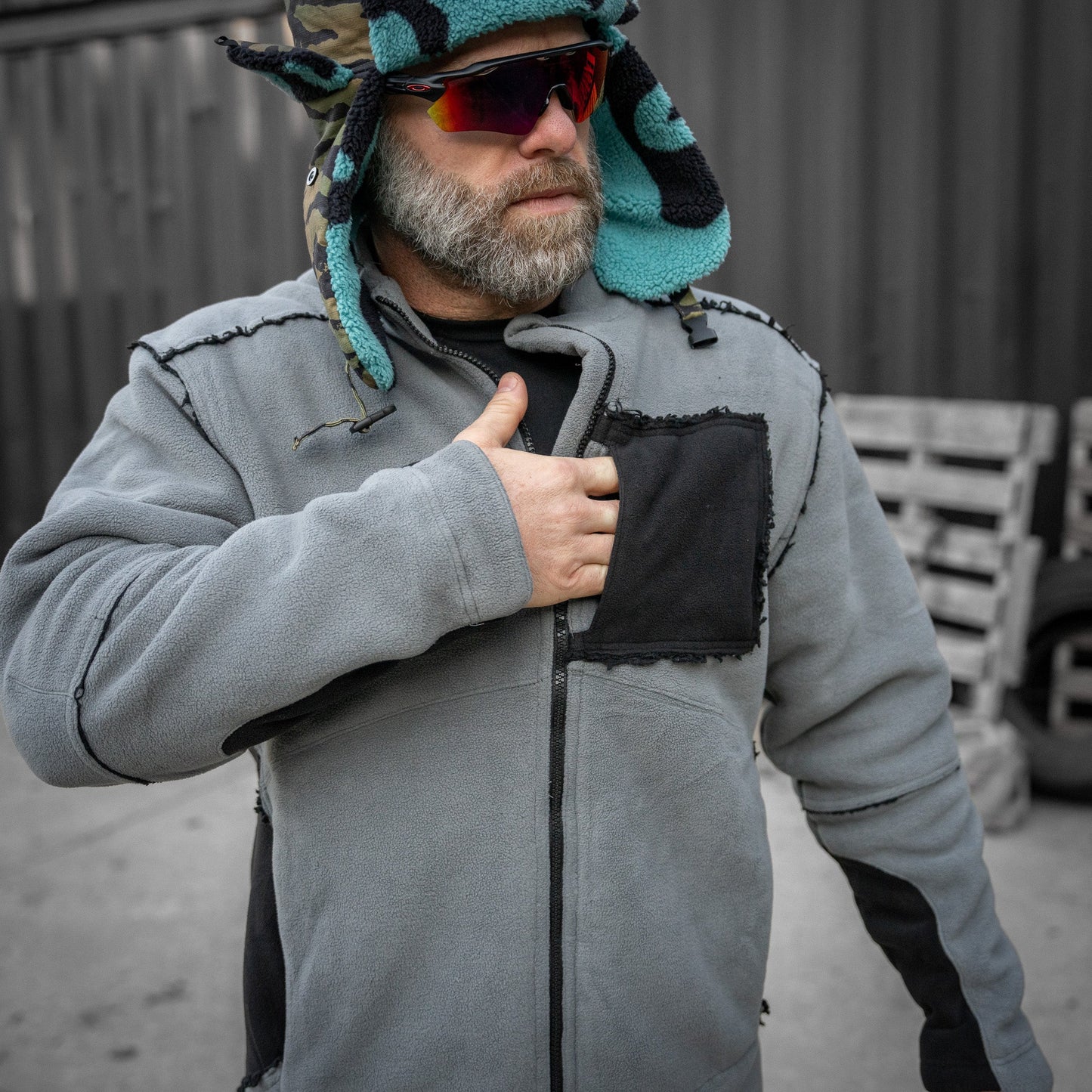 Plush Men's Winter Jacket