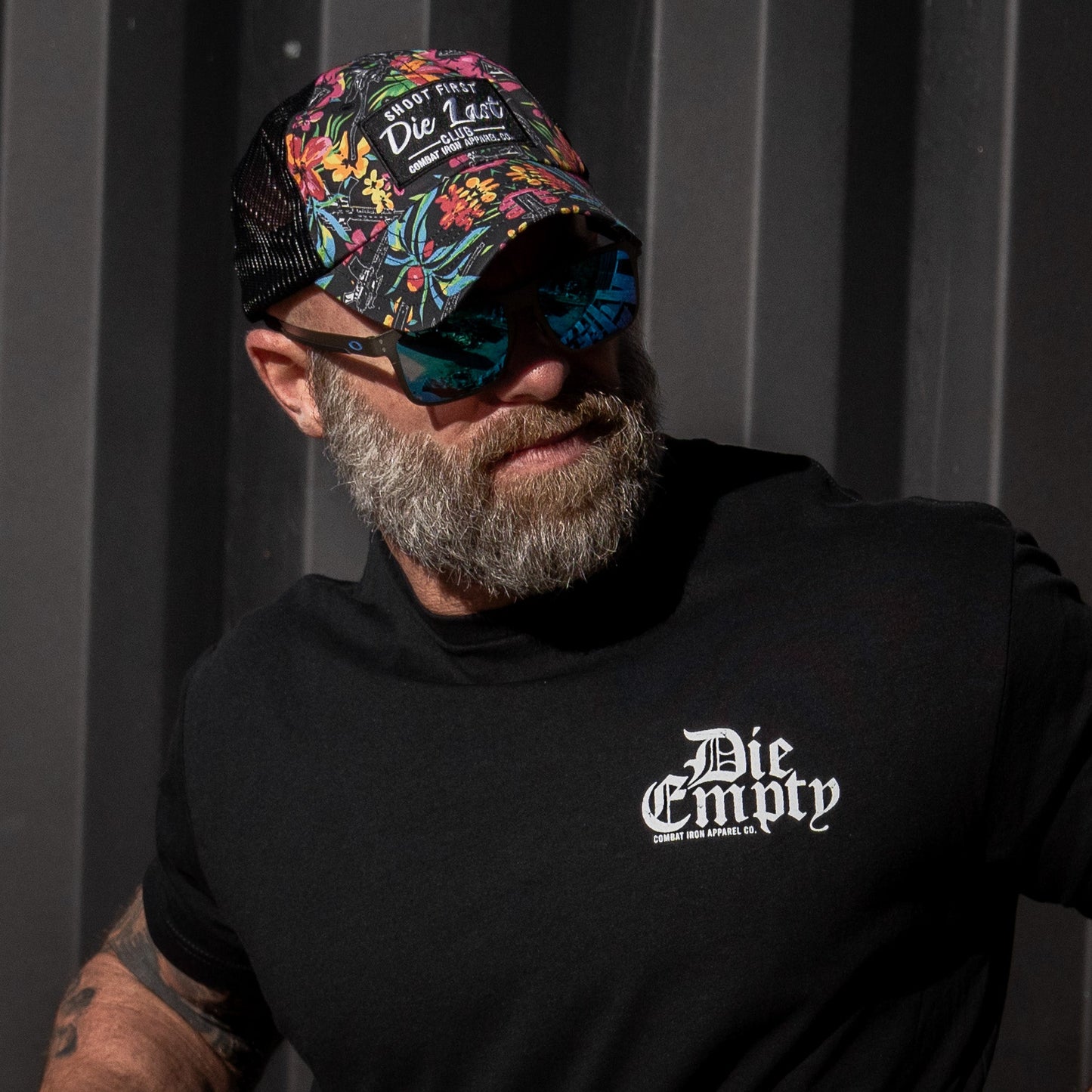 Shoot First. Die Last. Club Patch Ripstop Snapback