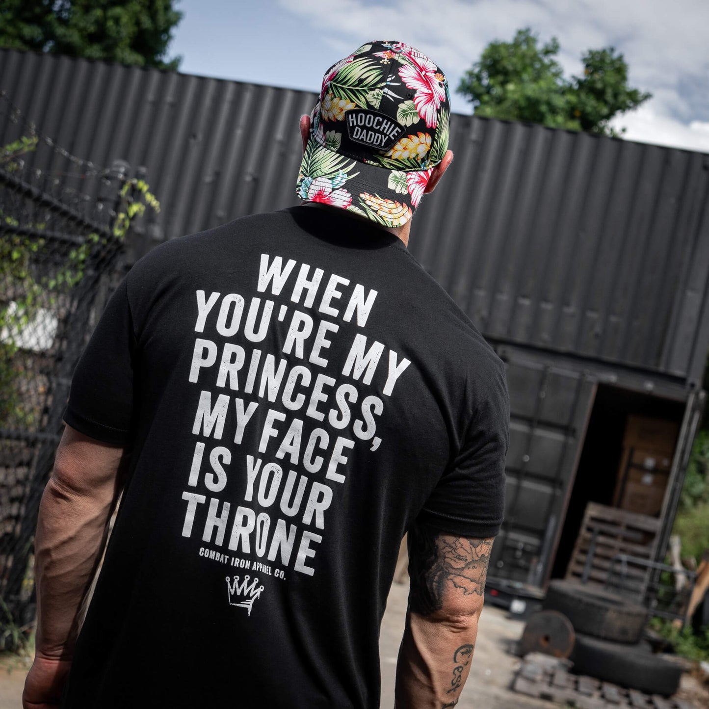 Hoochie Daddy Arched Patch Snapback Hat