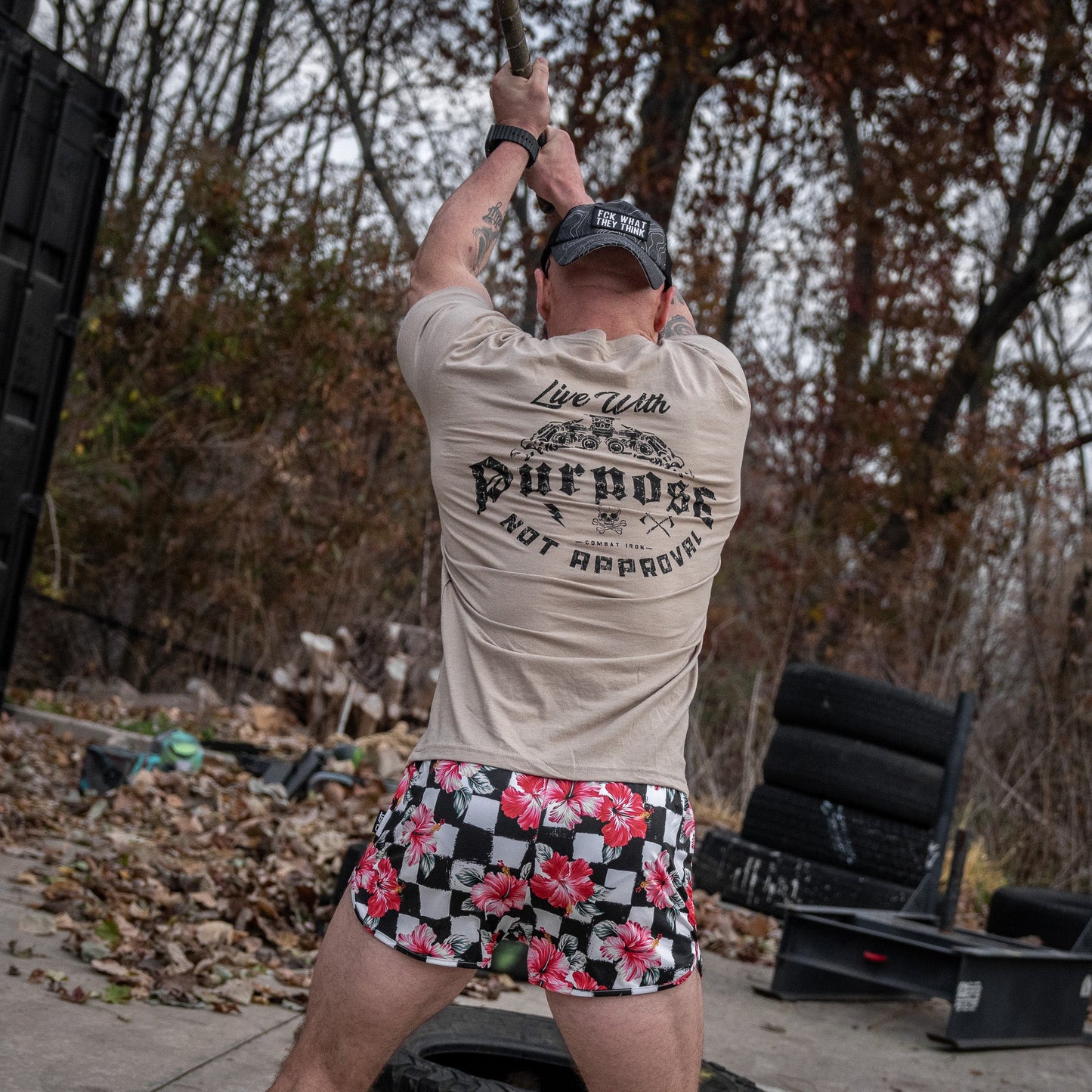 Live With Purpose. Not Approval Men's T-Shirt