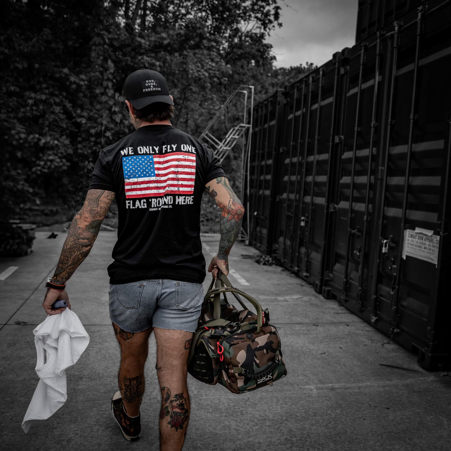 Only Flag We Fly 'Round Here Men's T-Shirt