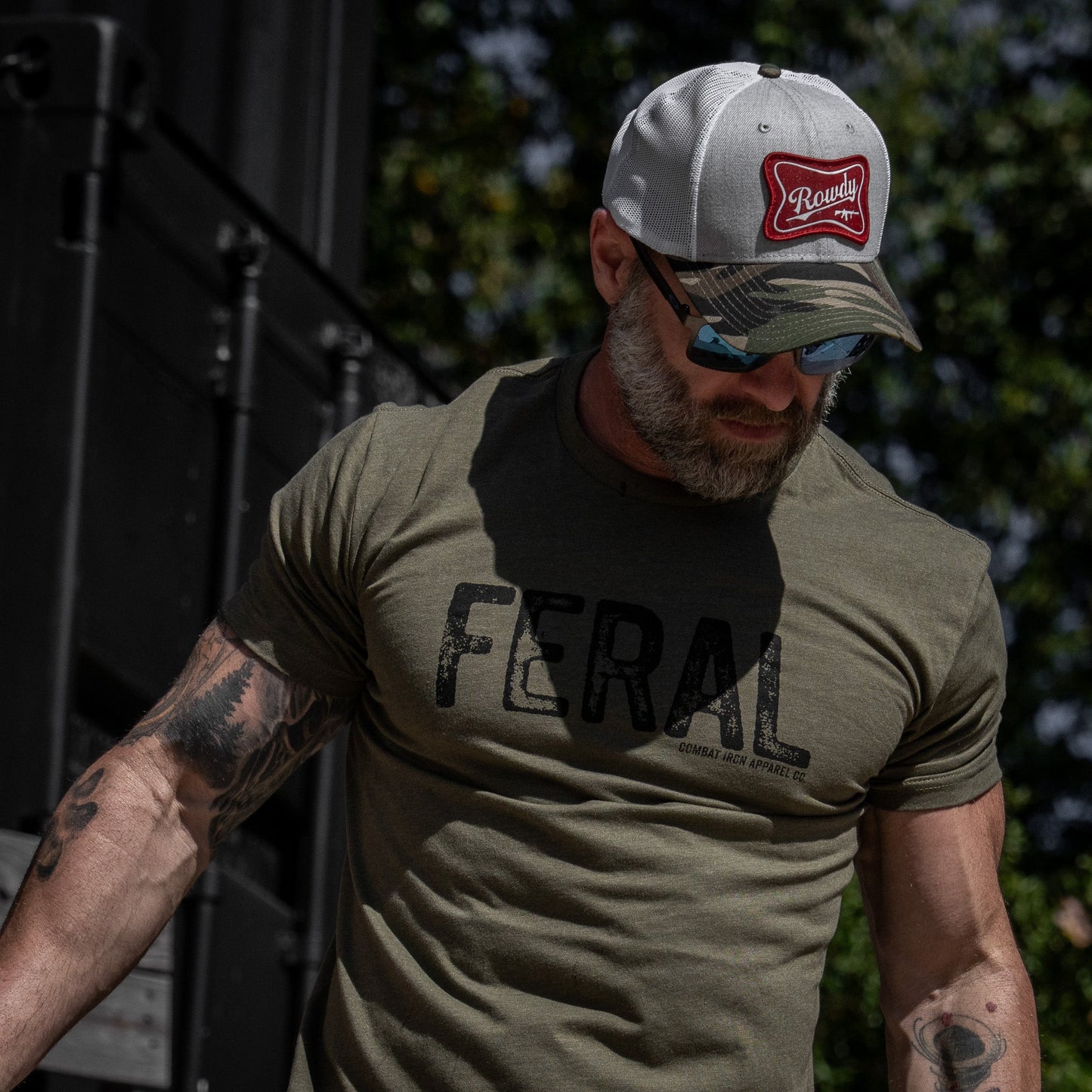 Rowdy Beer Logo Patch Snapback Hat