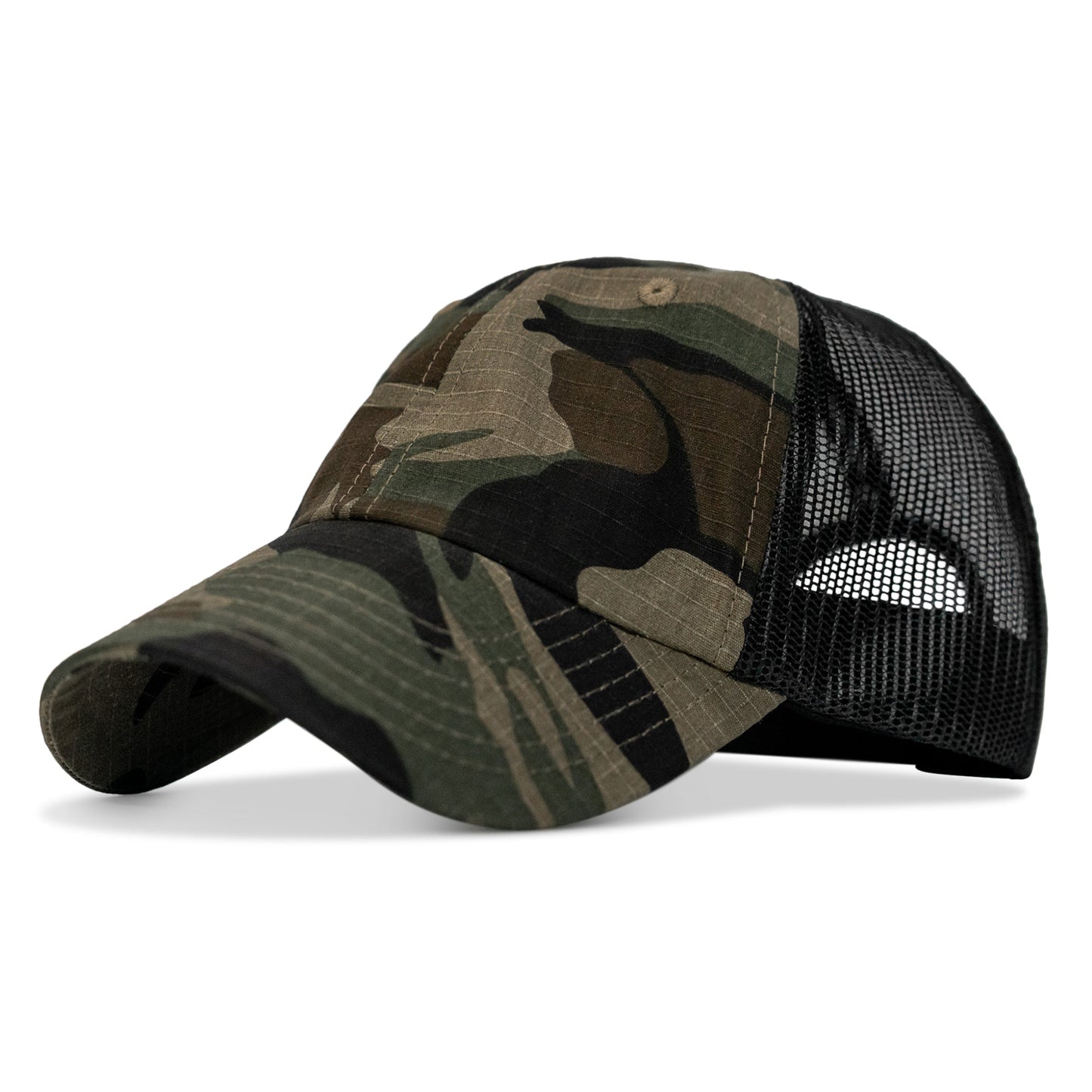Ripstop Mesh Snapback Hat [no patch]