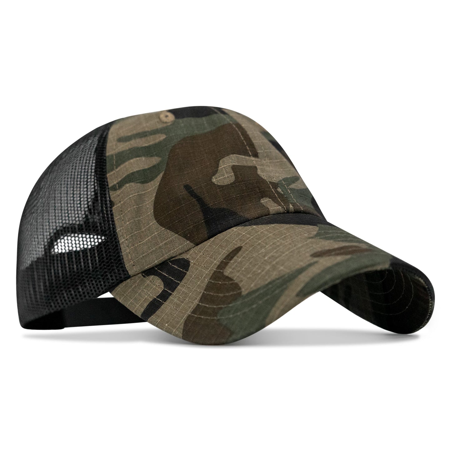 Ripstop Mesh Snapback Hat [no patch]