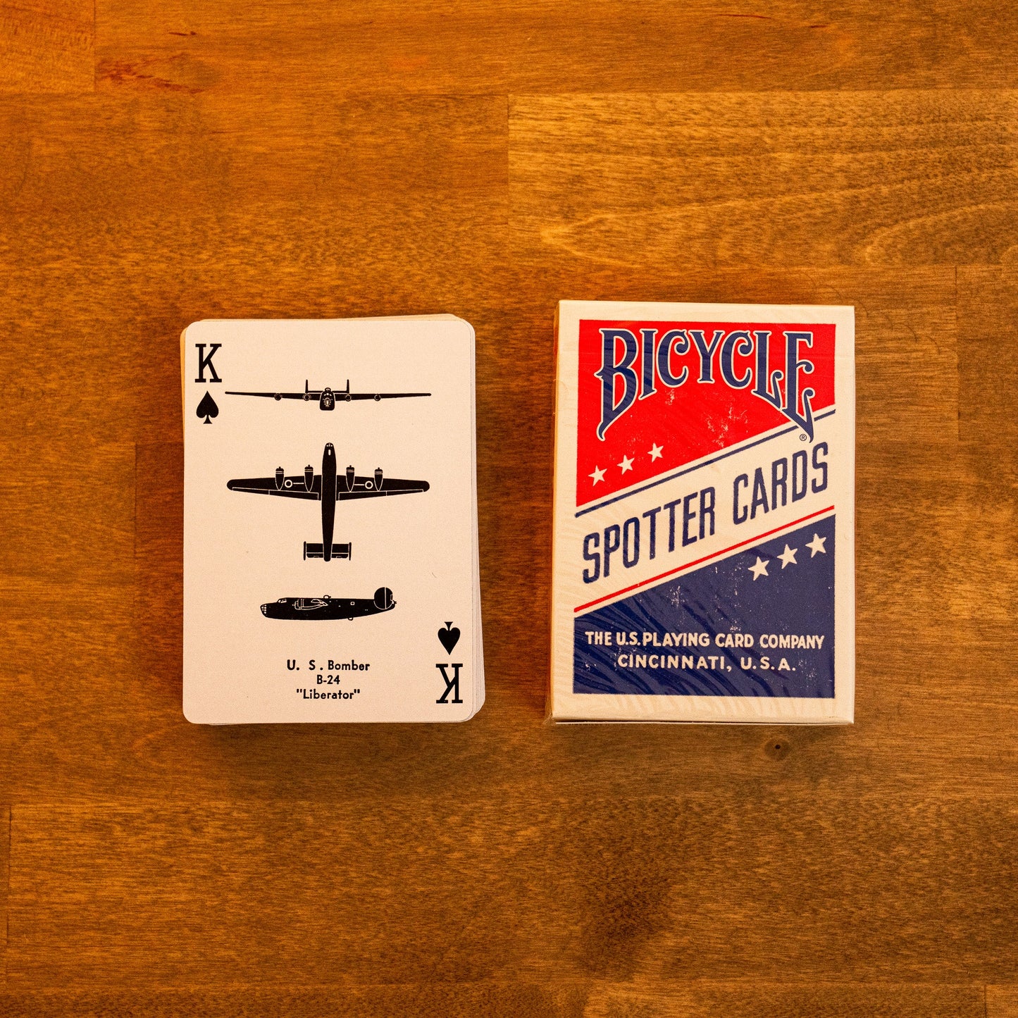 Bicycle WWII Spotter Playing Cards