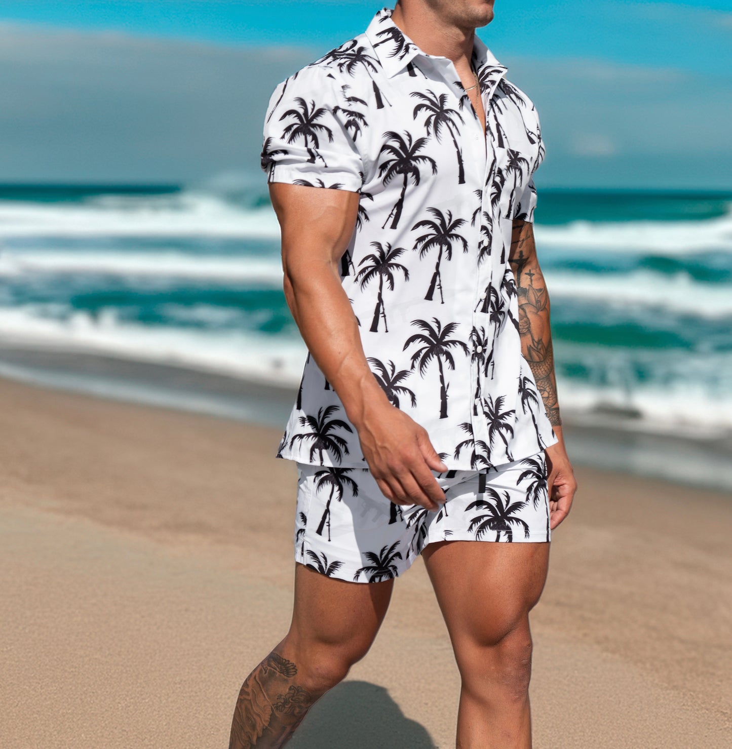 Swim Trunks - RPGs and Palm Trees