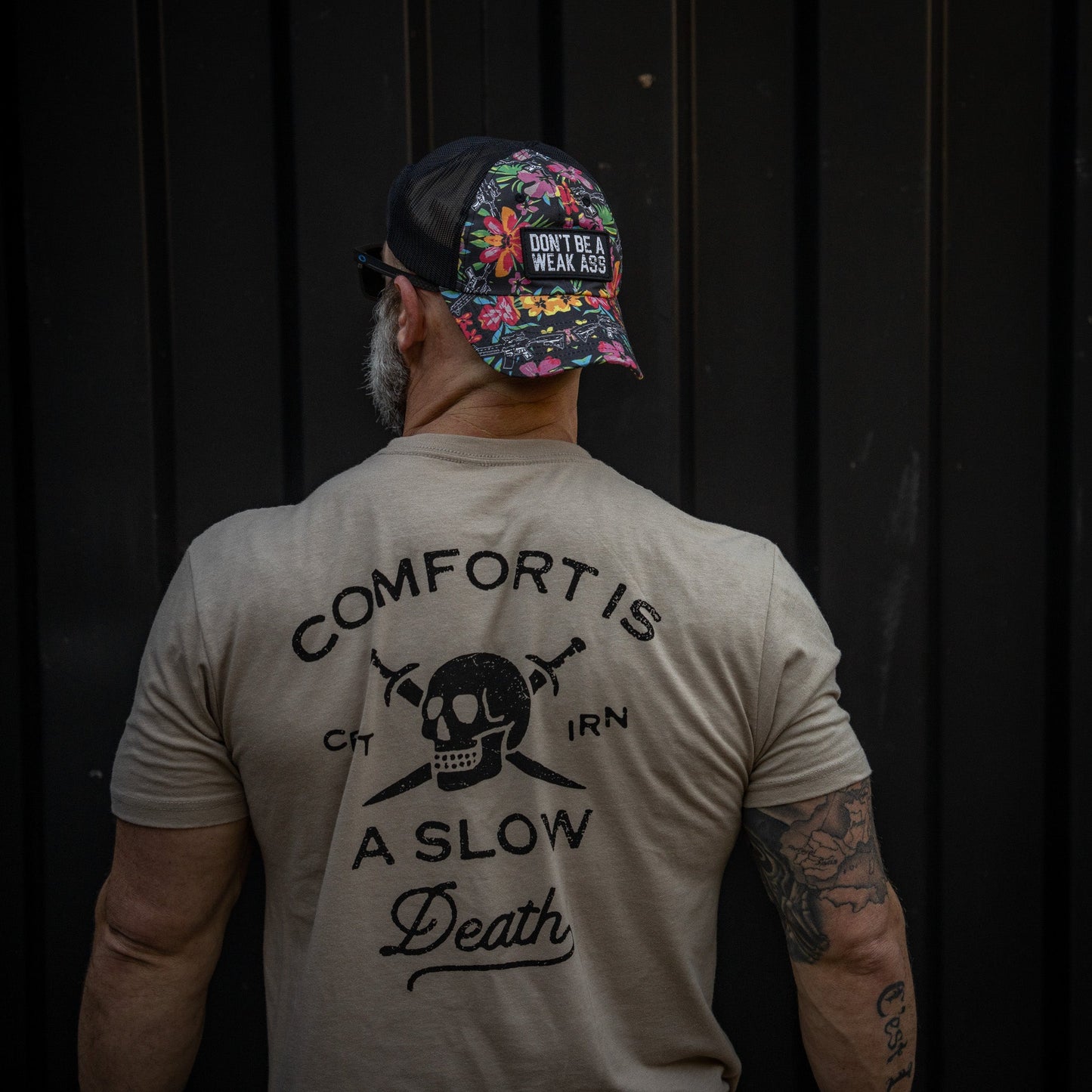 Don't Be A Weak Ass Patch Ripstop Snapback Hat