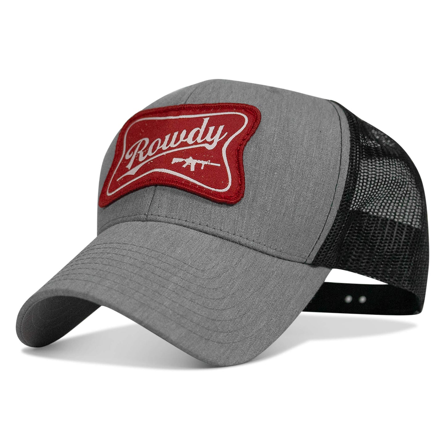Rowdy Beer Logo Patch Snapback Hat