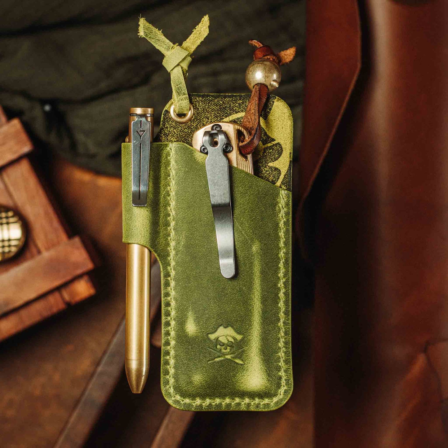 Knife Sheath - Sailor | Leather EDC | Pocket Knife Holder