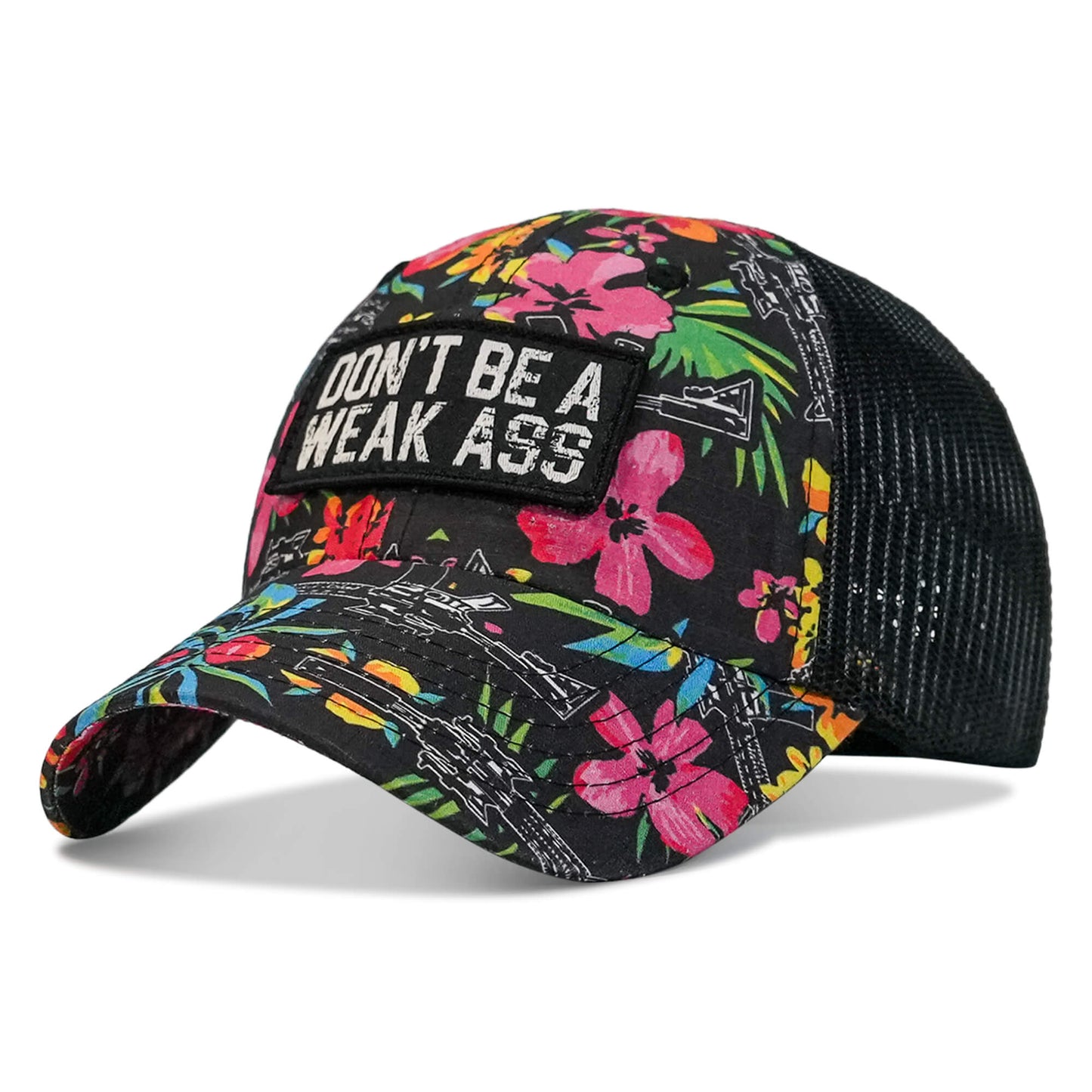 Don't Be A Weak Ass Patch Ripstop Snapback Hat