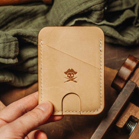 Minimalist Leather Wallet - Boatswain v4 | Slim Card Holder | EDC
