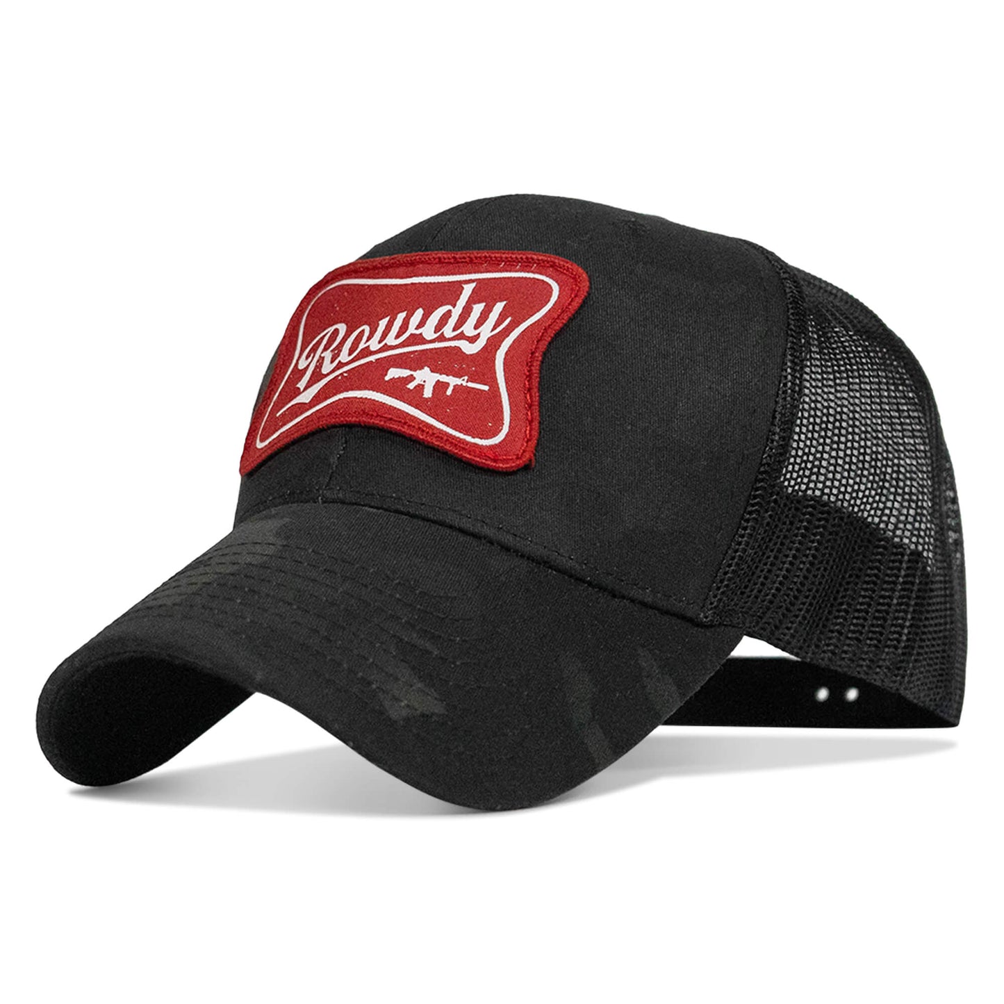 Rowdy Beer Logo Patch Snapback Hat
