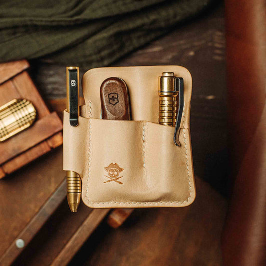 EDC Pocket Organizer - First Mate | Leather Pocket Carrier