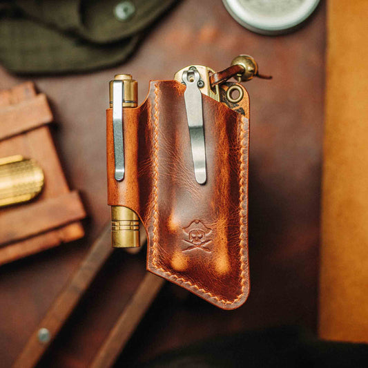 Knife Sheath - Sailor v3 | Leather EDC | Pocket Knife Holder