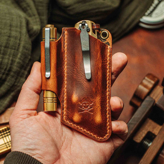 Knife Sheath - Sailor v3 | Leather EDC | Pocket Knife Holder