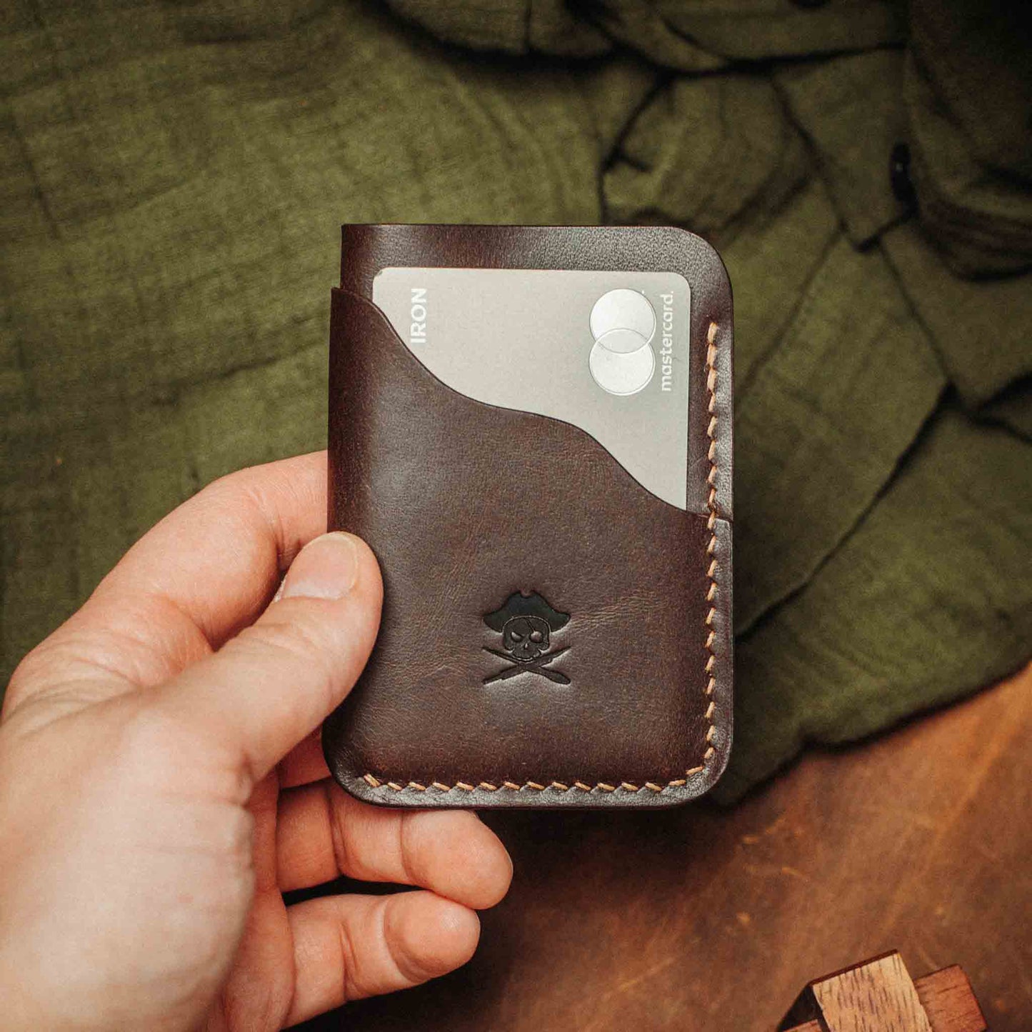 Slim Card Holder - Venturer v2 | Minimalist Leather Wallet | EDC