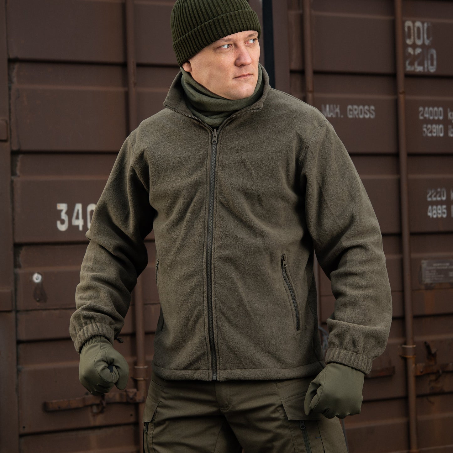 M‑Tac Softshell Tactical Jacket with Fleece Liner