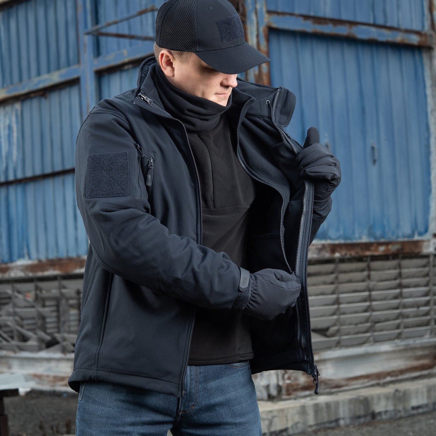 M‑Tac Softshell Tactical Jacket with Fleece Liner