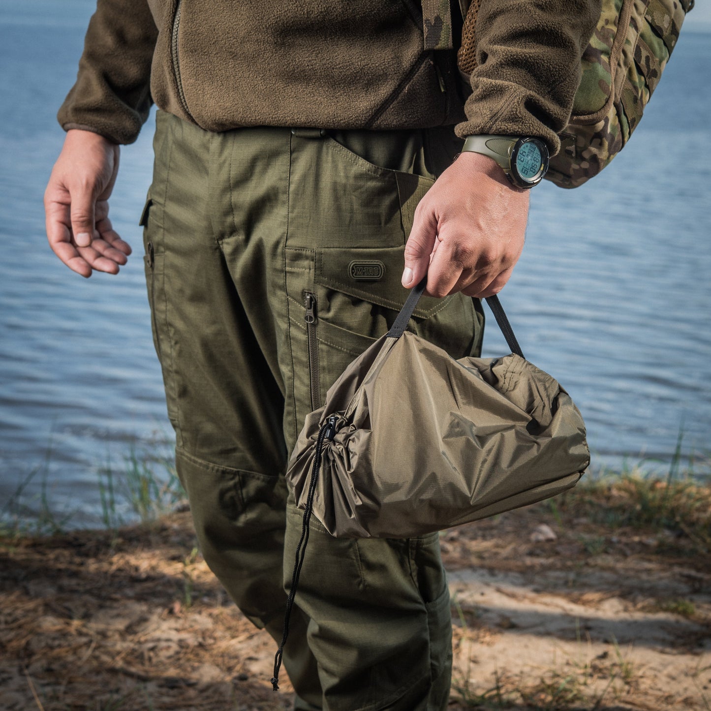 M‑Tac Inflatable Sleeping Pad (77″ × 47″)