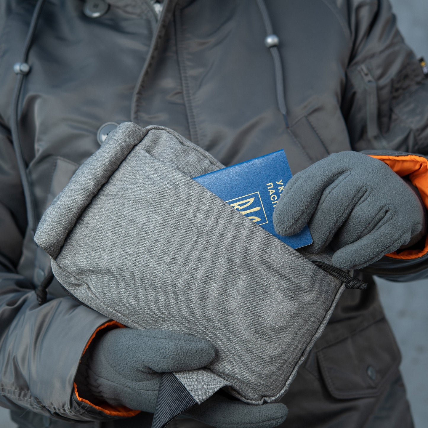 M-Tac LEFT-HANDED Tactical Sling Bag for Men with Holster