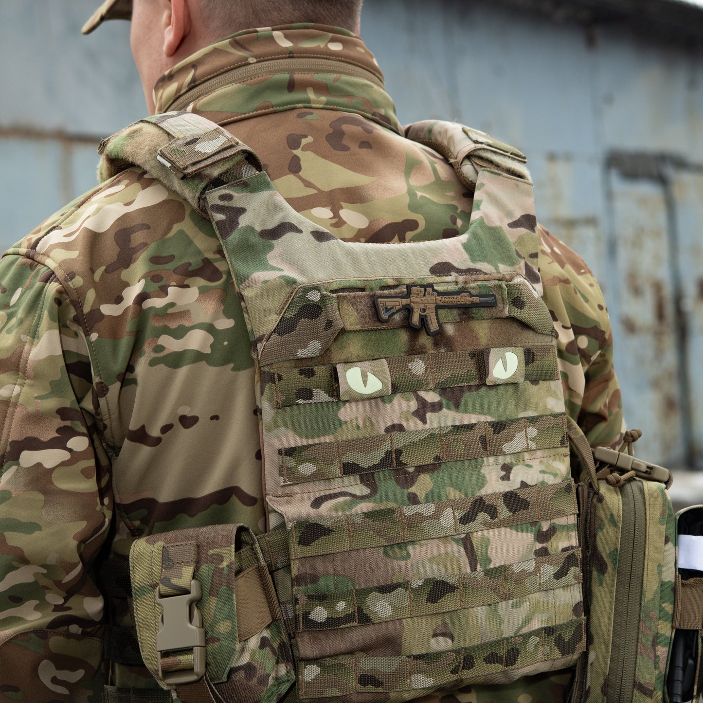 M-Tac Patch Tiger Eyes Laser Cut (couple)