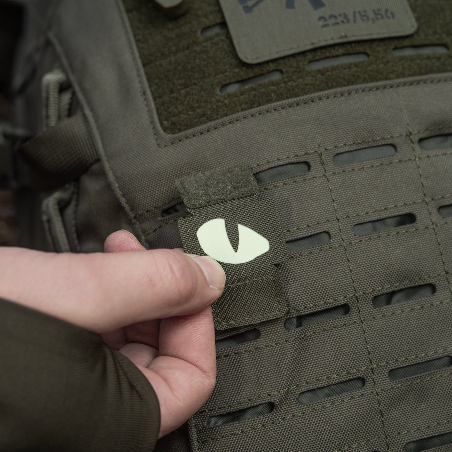 M-Tac Patch Tiger Eyes Laser Cut (couple)