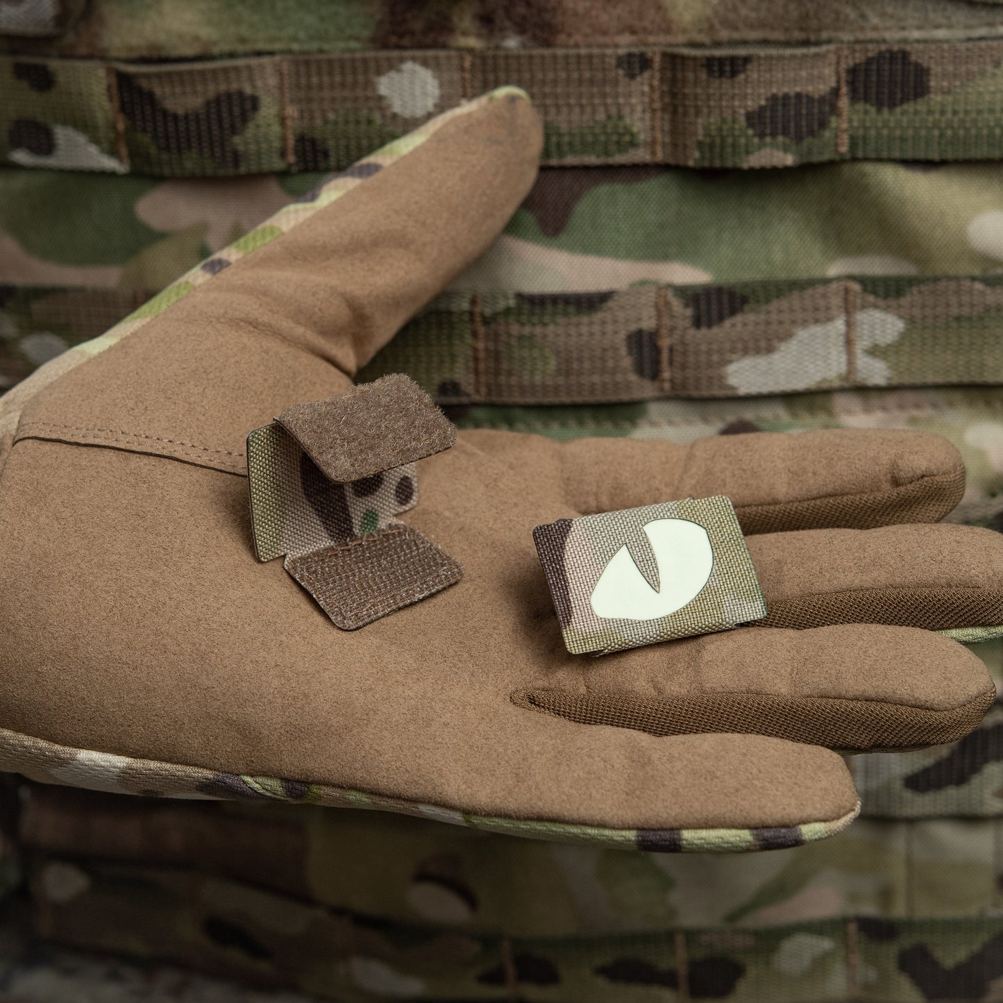 M-Tac Patch Tiger Eyes Laser Cut (couple)