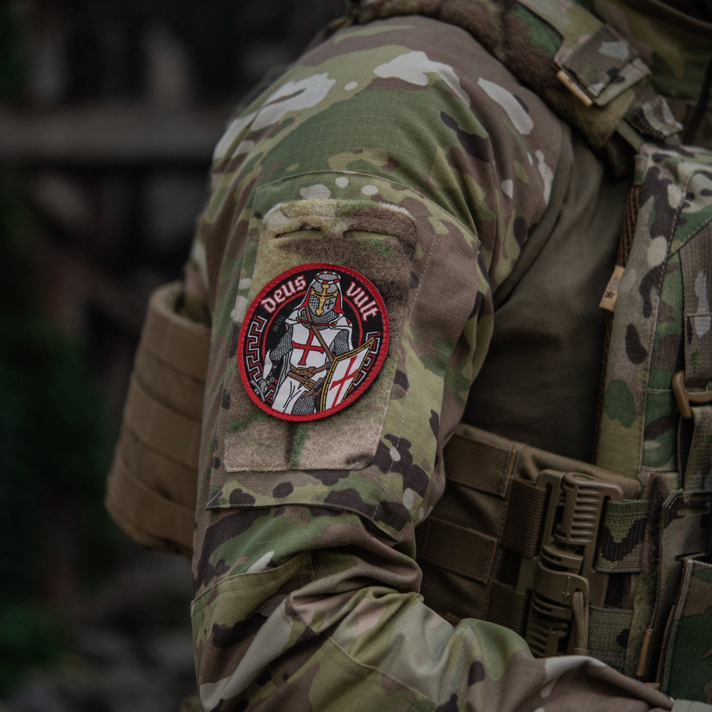 M-Tac Patch Deus Vult (Jacquard)
