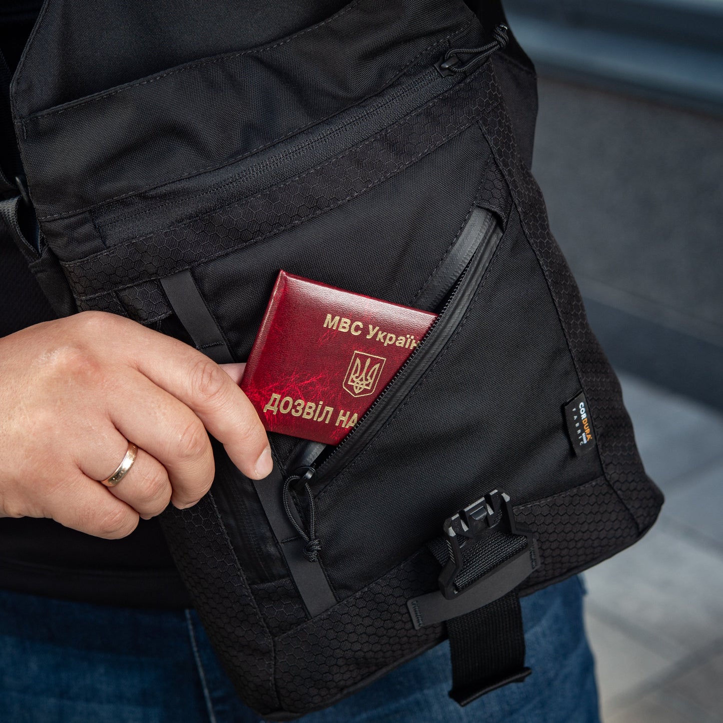 M‑Tac Magnet Shoulder Bag Elite Hex