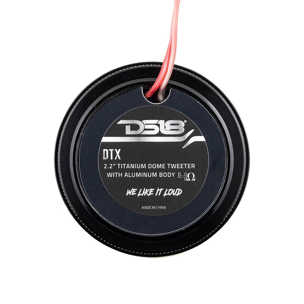 2.2" Dome Neodymium Tweeter with Aluminum Body 30 Watts 1" Titanium 4-Ohm Vc