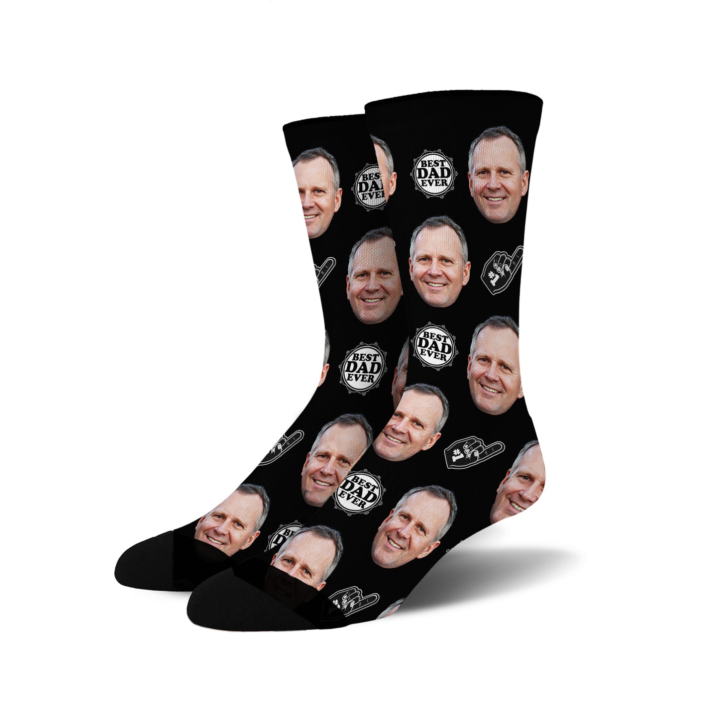 Custom Best Dad Ever Socks
