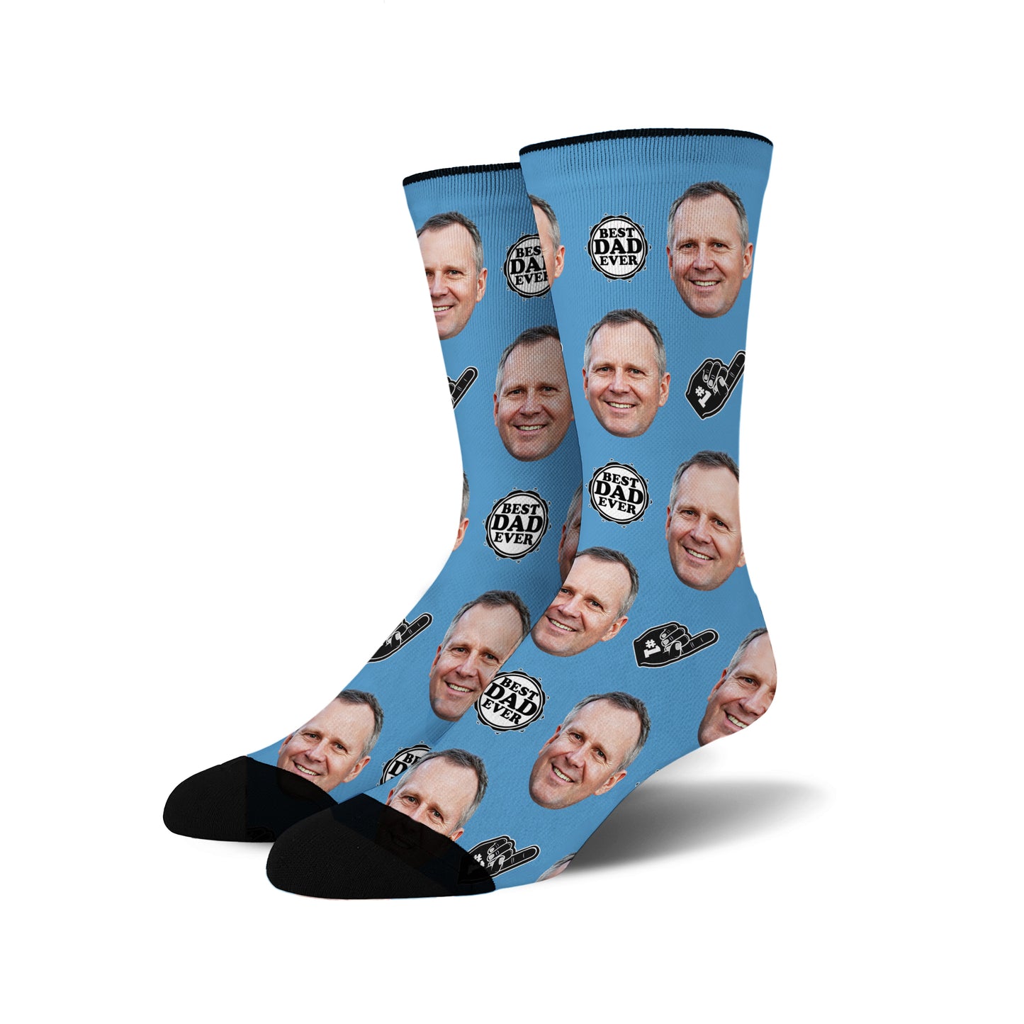 Custom Best Dad Ever Socks