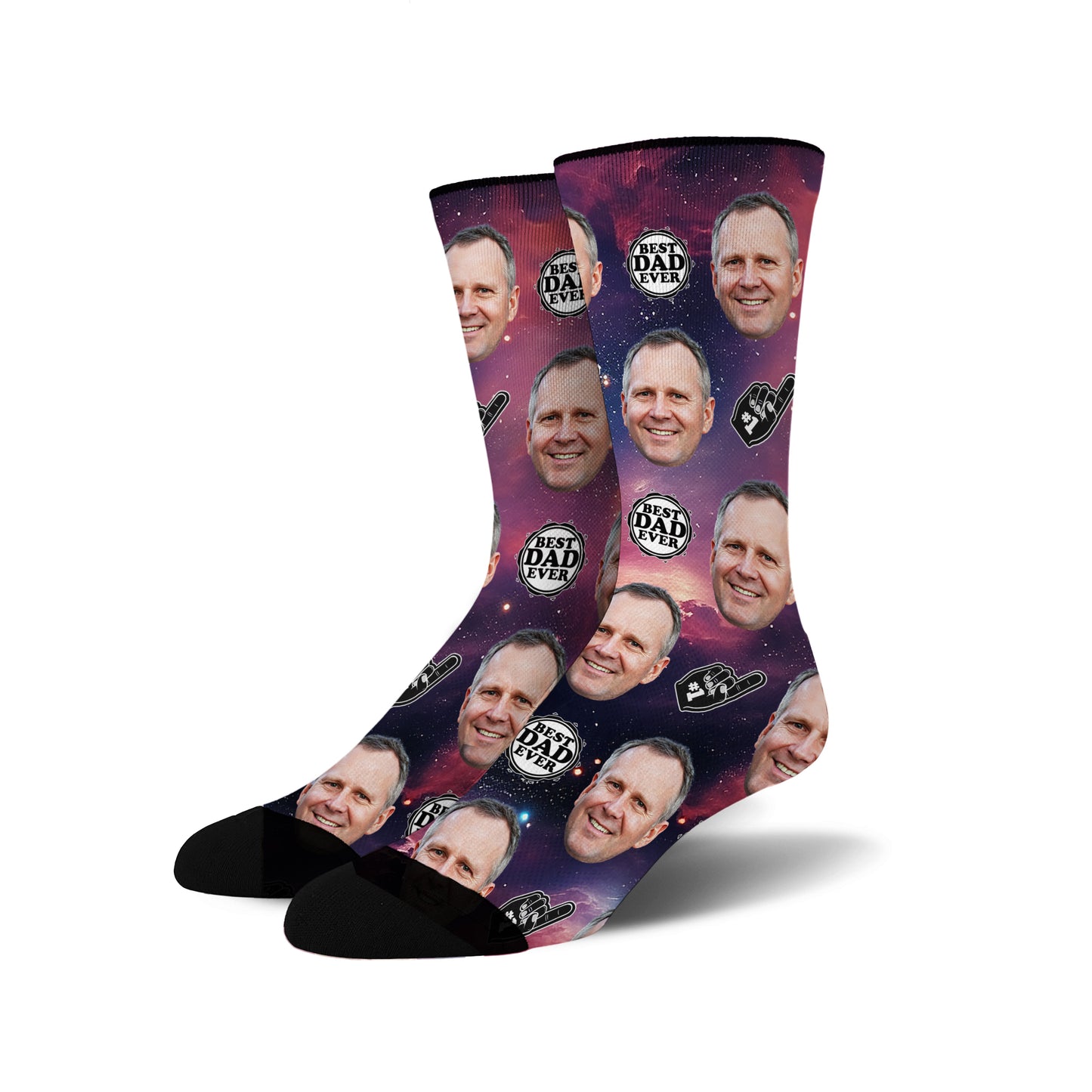 Custom Best Dad Ever Socks