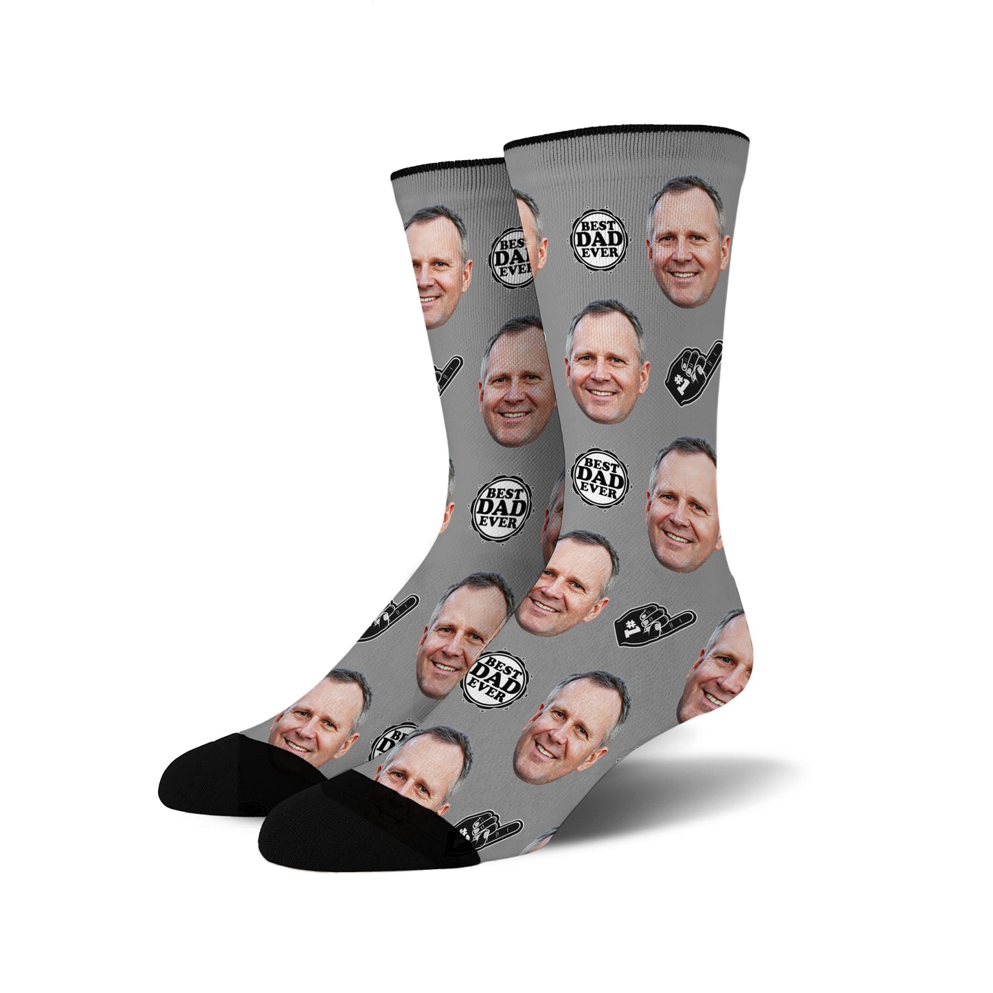 Custom Best Dad Ever Socks