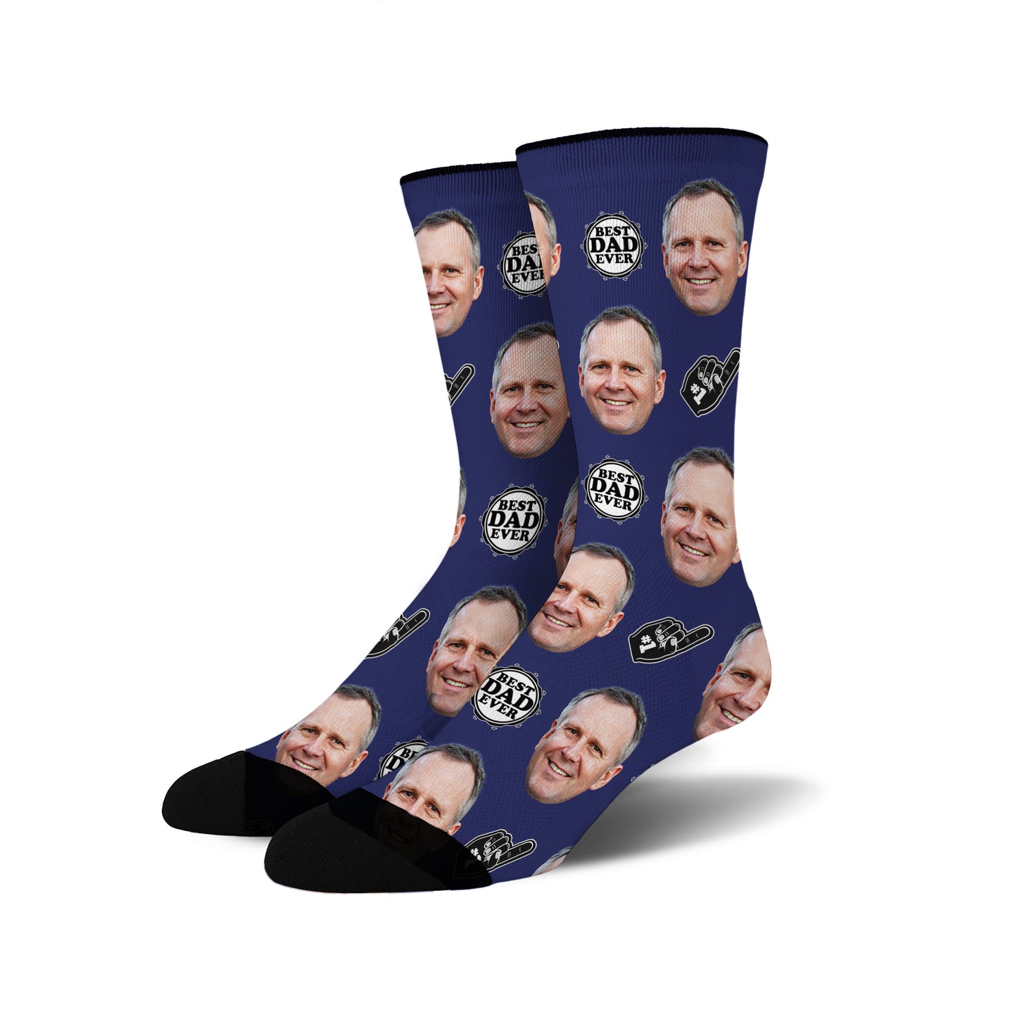 Custom Best Dad Ever Socks