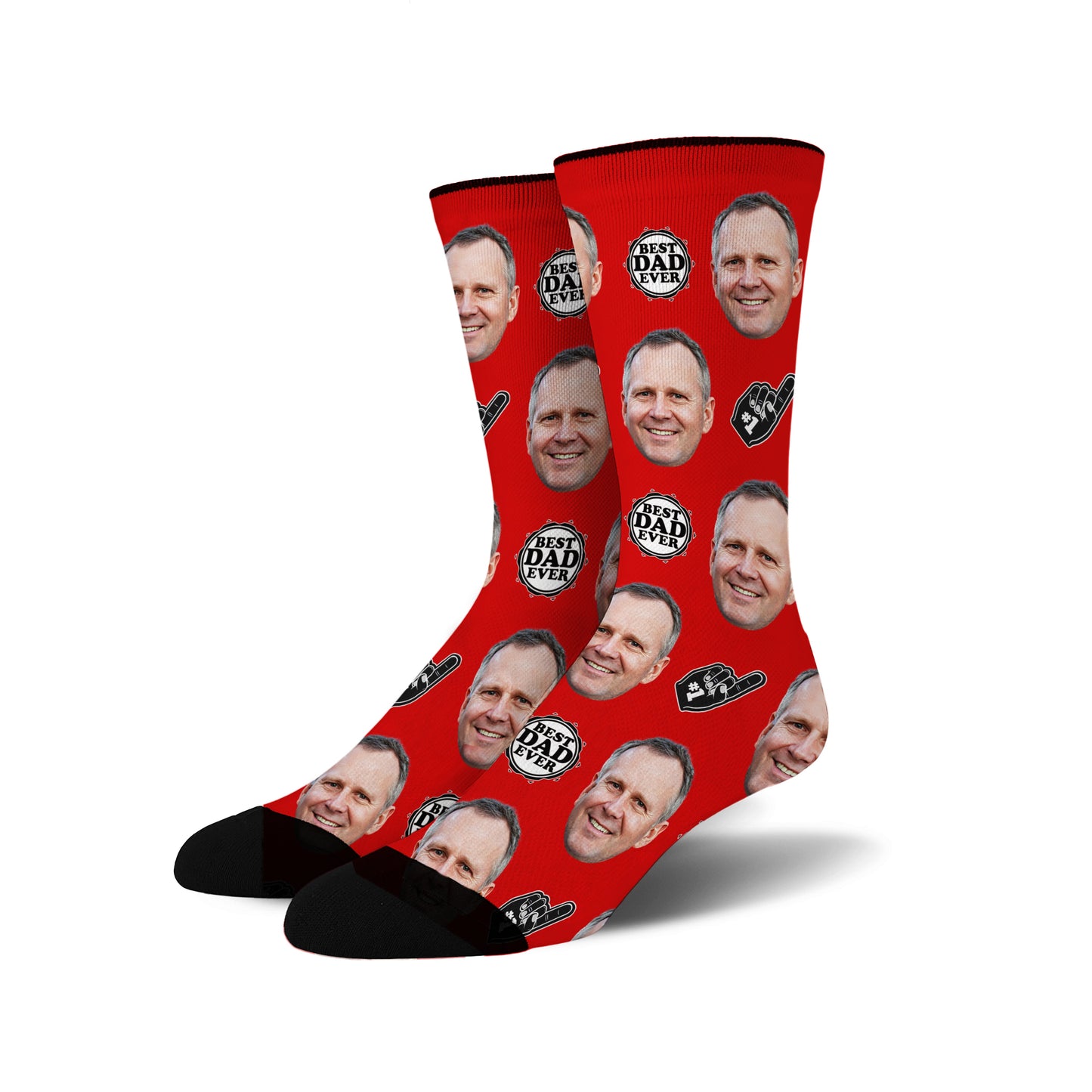 Custom Best Dad Ever Socks