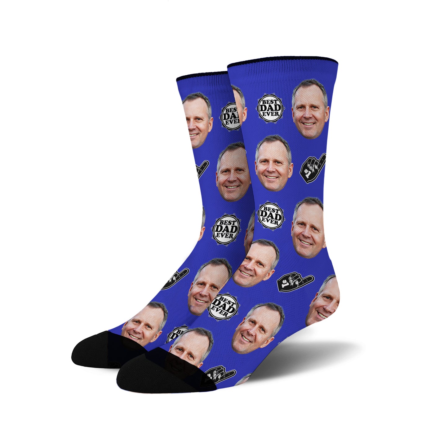 Custom Best Dad Ever Socks