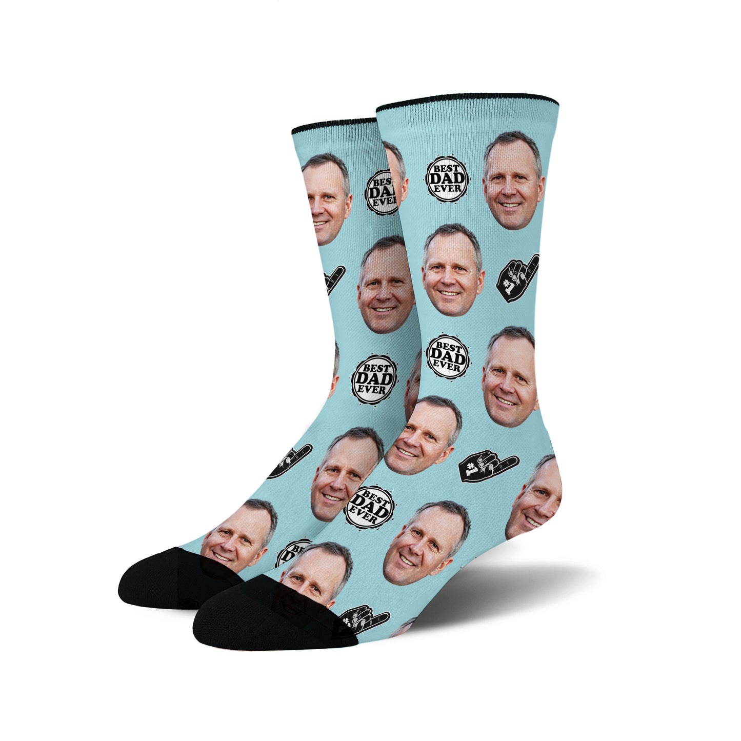 Custom Best Dad Ever Socks